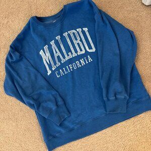 Hollister Co. Women's Blue Sweatshirt